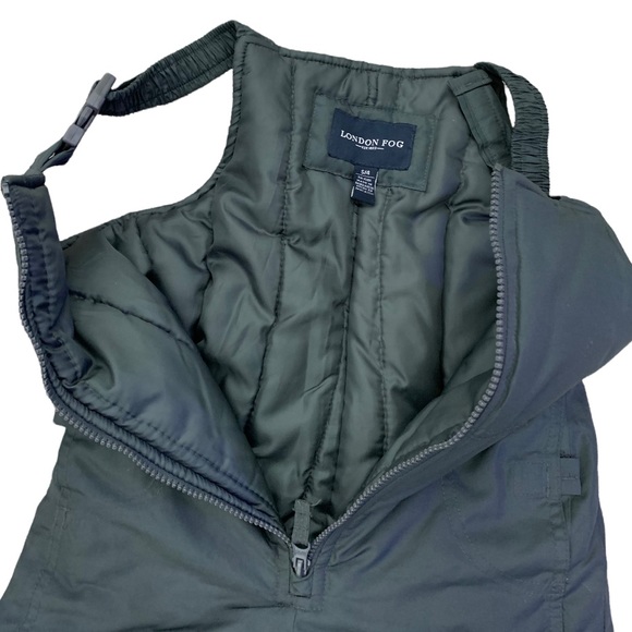 London Fog Kids Bib Overall Snow Pants Sz 4 - Picture 2 of 6
